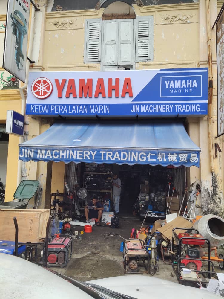 Jin Machinery Trading – Peralatan Marin Yamaha: Enjin, Propeller & Aksesori Berkualiti