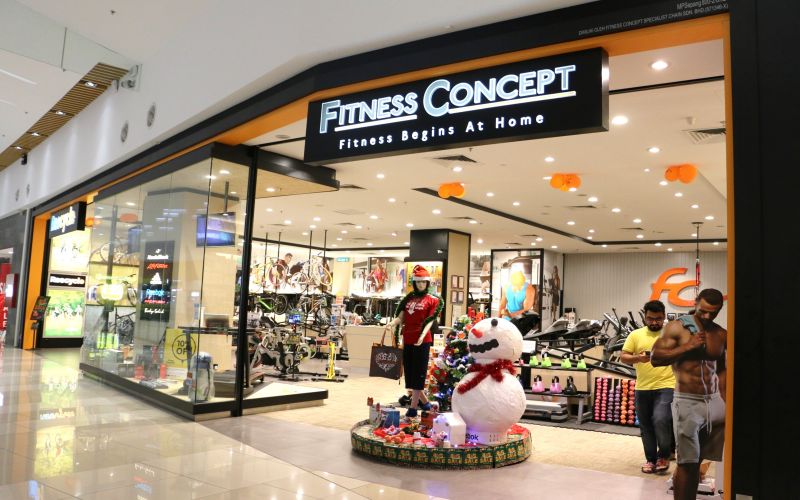 Konsep Kecergasan di IOI City Mall Putrajaya – Gym Modern & Fasilitas Terbaik