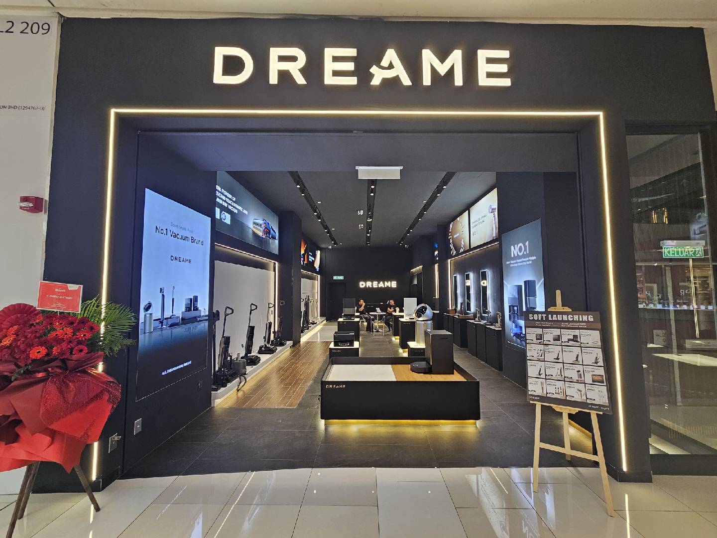 Dreame IOI City Mall 2 (Timur) Putrajaya – Peralatan Pembersihan Berkuasa Tinggi